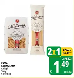 Tigros Pasta LA MOLISANA offerta
