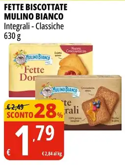 Tigros Fette biscottate MULINO BIANCO offerta