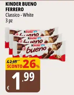 Tigros Kinder bueno FERRERO offerta