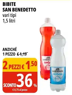 Tigros Bibite SAN BENEDETTO offerta