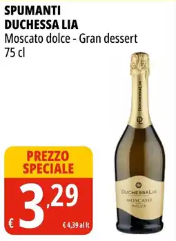 Tigros Spumanti DUCHESSA LIA offerta