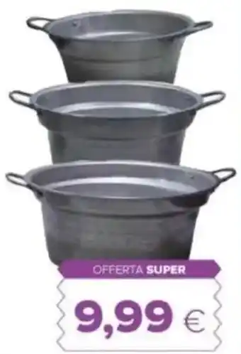 Tris caldaie alluminio cm 20/24/28 MADE IN ITALY