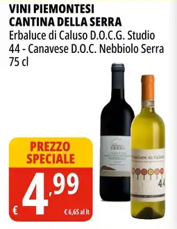 Tigros Vini piemontesi CANTINA DELLA SERRA offerta
