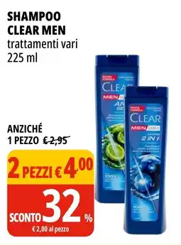 Tigros Shampoo CLEAR MEN offerta
