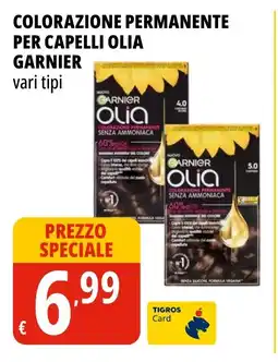 Tigros Colorazione permanente per capelli olia GARNIER offerta