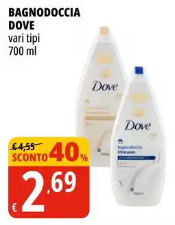 Tigros Bagnodoccia DOVE offerta