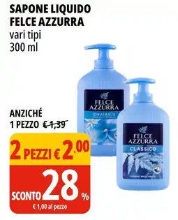 Tigros Sapone liquido FELCE AZZURRA offerta