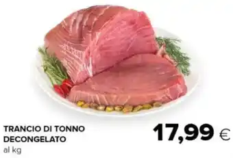 Oasi Trancio di tonno decongelato offerta