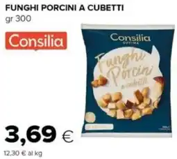 Oasi Consilia Funghi porcini a cubetti offerta