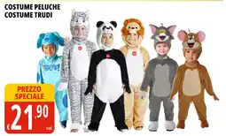 Tigros Costume peluche costume trudi offerta