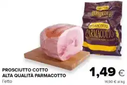 Oasi Prosciutto cotto alta qualità parmacotto offerta