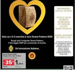 Carrefour Grana Padano DOP offerta