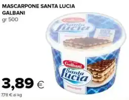 Oasi Mascarpone santa lucia GALBANI offerta