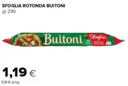 Oasi Sfoglia rotonda BUITONI offerta