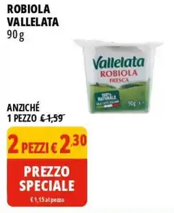 Tigros Robiola VALLELATA offerta