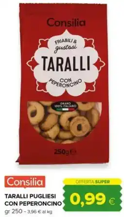 Oasi Consilia Taralli pugliesi con peperoncino offerta