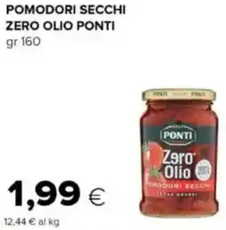 Oasi Pomodori secchi zero olio PONTI offerta