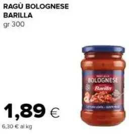 Oasi Ragu bolognese BARILLA offerta