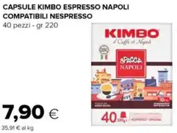 Oasi Capsule kimbo espresso napoli compatibili nespresso offerta