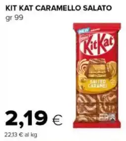 Oasi Kit kat caramello salato offerta