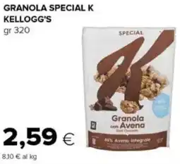 Oasi Granola special k KELLOGG'S offerta