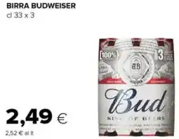 Oasi Birra BUDWEISER offerta