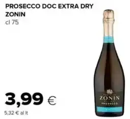 Oasi Prosecco doc extra dry ZONIN offerta