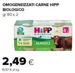 Oasi Omogeneizzati carne HIPP BIOLOGICO offerta