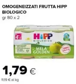 Oasi Omogeneizzati frutta HIPP BIOLOGICO offerta