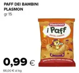 Oasi Paff dei bambini PLASMON offerta