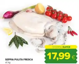 Tigre Seppia pulita fresca offerta