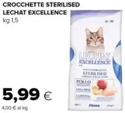 Oasi Crocchette sterilised LECHAT EXCELLENCE offerta