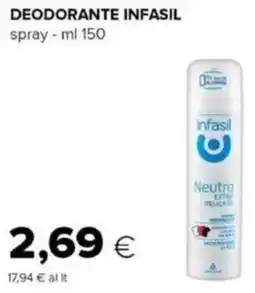 Oasi Deodorante INFASIL offerta