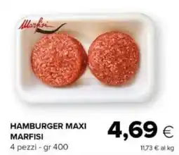 Tigre Hamburger maxi MARFISI offerta