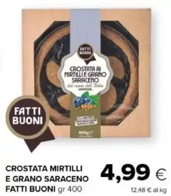 Tigre Crostata mirtilli e grano saraceno fatti buoni offerta