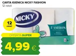 Oasi Carta igienica nicky fashion offerta