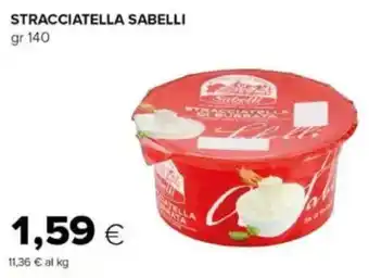 Tigre Stracciatella sabelli offerta