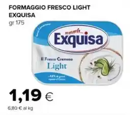 Tigre Formaggio fresco light EXQUISA offerta