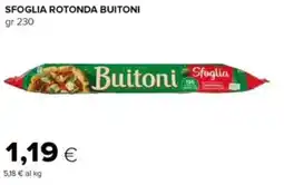 Tigre Sfoglia rotonda BUITONI offerta