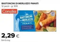 Tigre Consilia bastoncini di merluzzo PANATI offerta