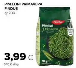 Tigre Pisellini primavera FINDUS offerta