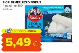 Tigre Fiori di merluzzo FINDUS offerta