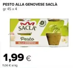 Tigre Pesto alla genovese SACLÀ offerta