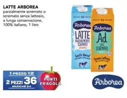 Esselunga Latte arborea parzialmente scremato o scremato senza lattosio offerta