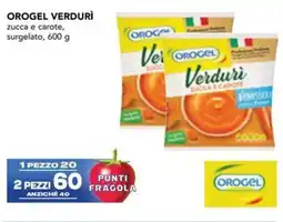 Esselunga Orogel verdurì zucca e carote offerta