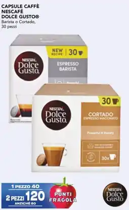Esselunga Capsule caffè nescafé dolce gusto barista o cortado offerta