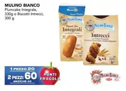 Esselunga MULINO BIANCO Plumcake Integrale, o Biscotti Intrecci offerta