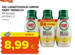 Oasi Gel lavastoviglie lemon FAIRY TRIPACCO offerta