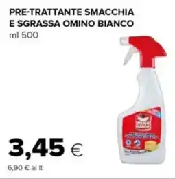 Oasi Pre-trattante smacchia e sgrassa OMINO BIANCO offerta