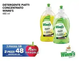 Esselunga Detergente piatti concentrato WINNI'S offerta
